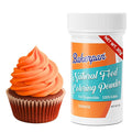 Bakerpan Orange Food Coloring Powder for Baking - 30g Oil Based, Artificial Dye-Free, Plant-Based, Kosher, Gluten-Free - For Buttercream, Chocolate, Candy & Cakes