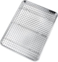 P&P CHEF 16 Inch Baking Sheet Pan and Cooking Rack - 2 Pieces