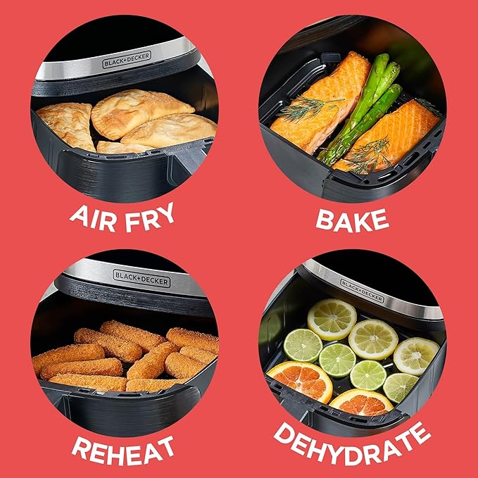 BLACK+DECKER Purify 4QT Digital Air Fryer