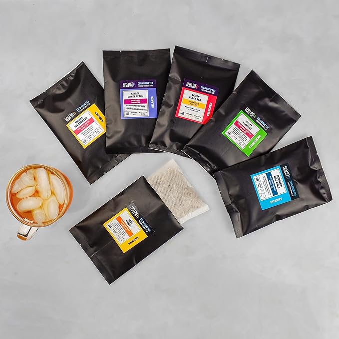 Tiesta Tea - 6-Pack Cold Brew Variety, Loose Leaf