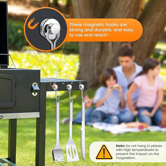 BBQ Accessories Grill Tools Set,Stainless Steel Barbecue Grill Accessories
