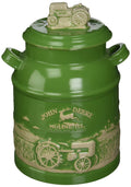 M. Cornell IMPORTERS 6934 John Deere Milk Can Cookie Jar