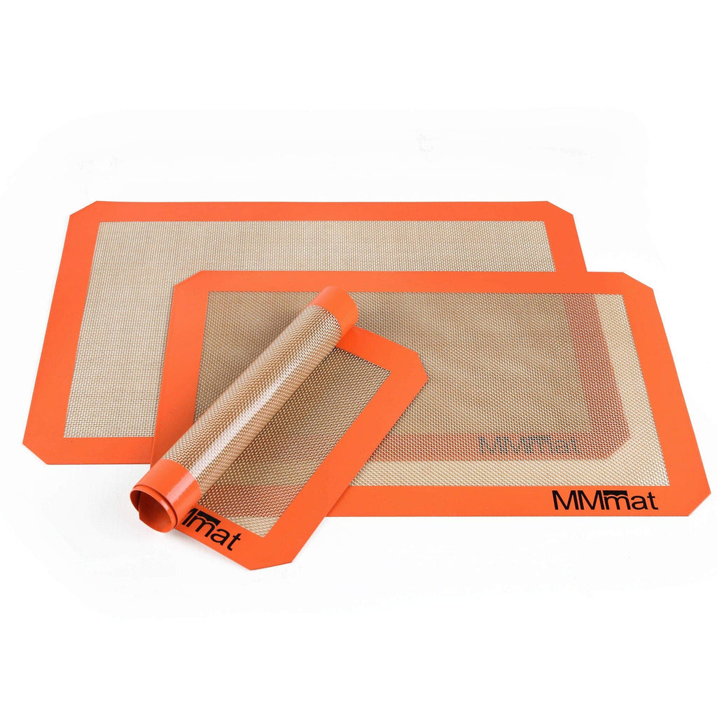 MMmat Best German Silicone Baking Mat - Half + Medium + Quarter Sheets Set