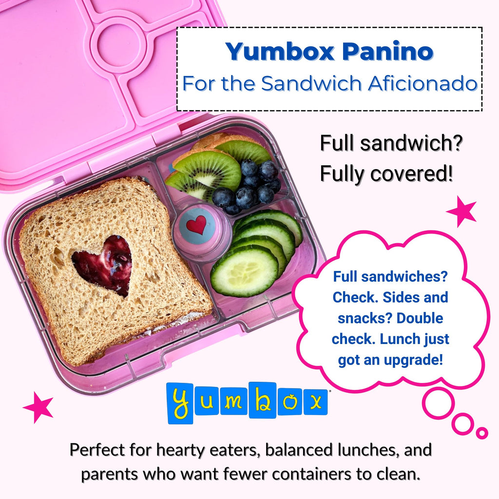Yumbox Panino Leakproof Bento Lunch Box - Lavande Purple Unicorn