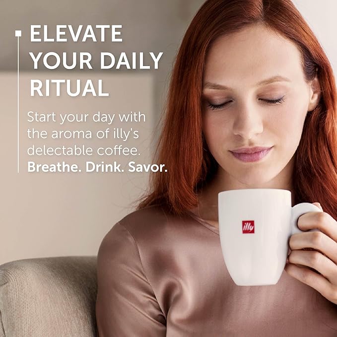 illy Whole Bean Coffee, Intenso Bold Roast, 8.8oz, 6 Pack