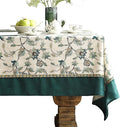 patdrea Vintage French Linen Tablecloth,Rectangular,94"x63"-Noah