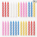 Bulk Birthday Candles for Cake – 72 Count Mixed Color Pack, Traditional Birthday Candles for All Ages & Party Themes