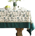 patdrea Vintage French Linen Tablecloth,Square,67"x67"-Noah