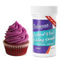 Bakerpan Purple Food Coloring Powder for Baking - 30g Oil Based, Artificial Dye-Free, Plant-Based, Kosher, Gluten-Free - For Buttercream, Chocolate, Candy & Cakes