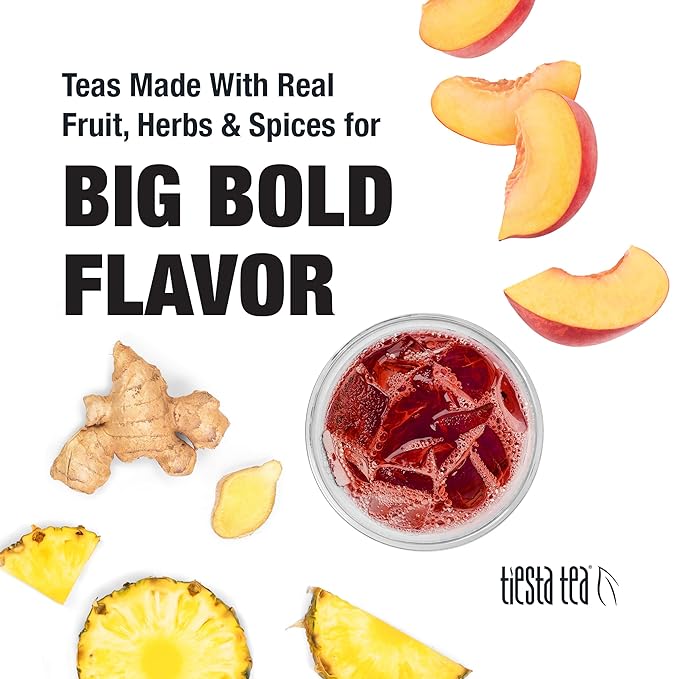 Tiesta Tea - Ginger Sweet Peach Cold Brew Tea, Loose Leaf