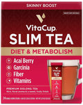 VitaCup Slim Instant Tea Packets For Diet Support, 24ct