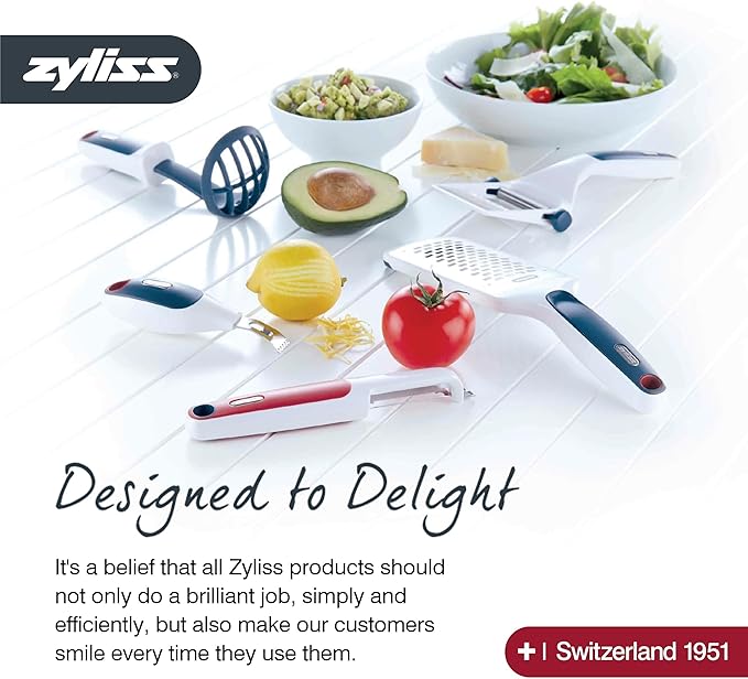 Zyliss Potato Masher Robust Stainless Steel Food and Vegetable Masher
