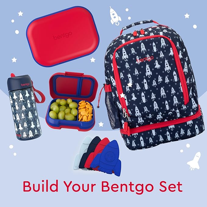 Bentgo Kids Snack Leak-Proof 2 Compartment Bento-Style Container