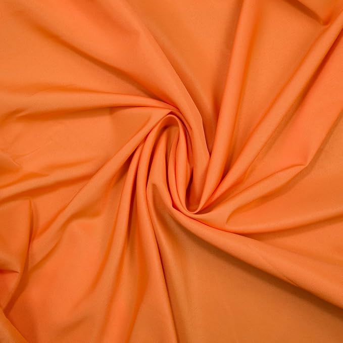 Gee Di Moda Rectangle Tablecloth - 60 x 84 Inch Orange Table Cloth for 5 Foot Rectangle Tables - Heavy Duty Washable Fabric - for Holiday Party, Dinner, Weddings, Baby Shower & Events