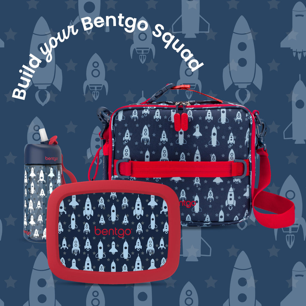 Bentgo Kids Prints Leak-Proof 5-Compartment Bento-Style Kids Lunch Box