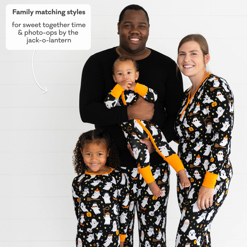 Little Sleepies Baby Halloween Pajamas, Friendly Ghosts, 3-6M