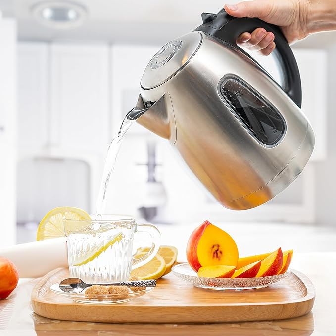 Mixpresso 1.7 Liter Stainless Steel Electric Kettle