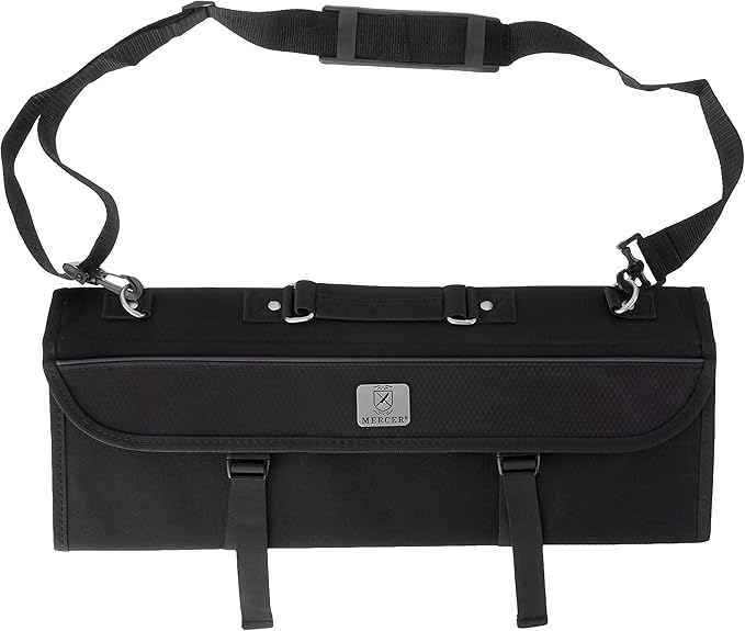 Mercer Culinary 10-Pocket Knife Case, Black