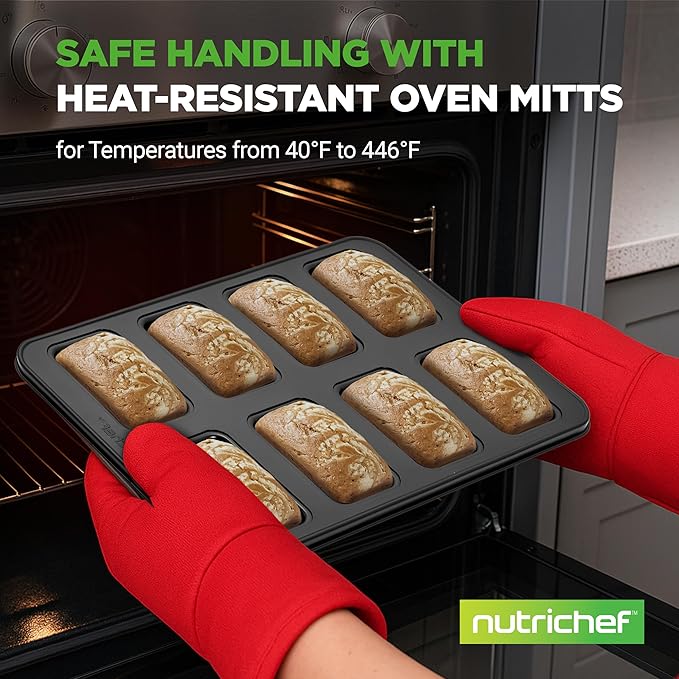 NutriChef 23 Pc Baking Utensils Set, Includes Measuring Cups, Mittts & More