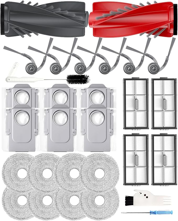 Yivy Saros 10R Accessories for Roborock Saros 20/Qrevo CurvX/Qrevo Edge 2