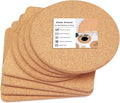 KITLAB Cork Trivets for Hot Dishes, Hot Pots and Pans, 8 Inch 8 Pcs