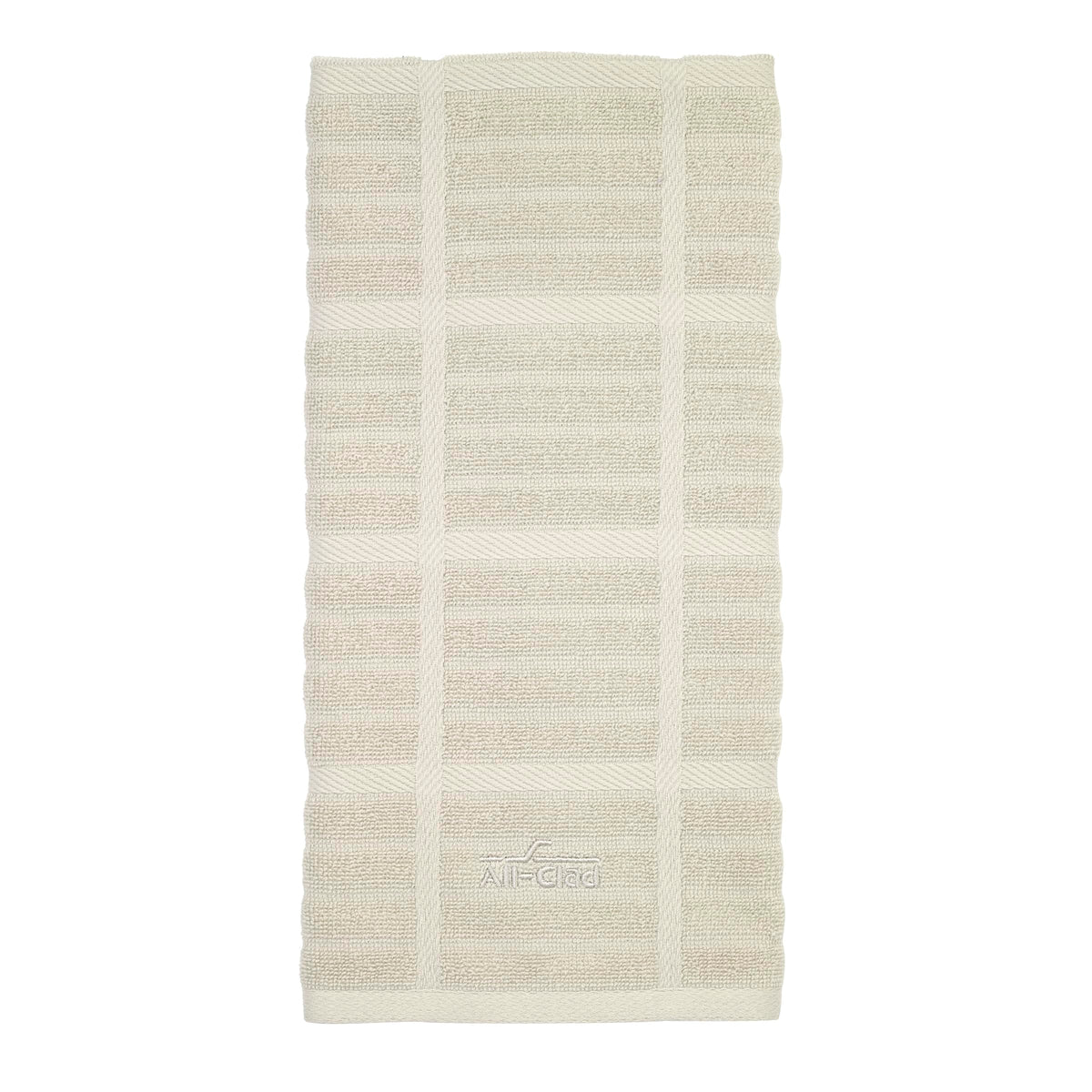 All-Clad Solid Kitchen Towels: Highly Absorbent, Super Soft Long Lasting - 100% Cotton, 17"x30" Tea Towels for Cleaning & Drying Dishes, Pans, Glassware, or Countertops, (2-Pack), Fennel