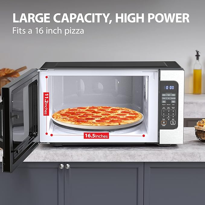 TOSHIBA Large Countertop Microwave Oven with Smart Sensor, 2.2 Cu.Ft, 1200W