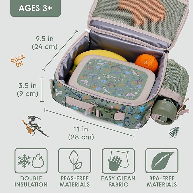 Bentgo Kids Prints Double-Insulated Reusable Lunch Bag