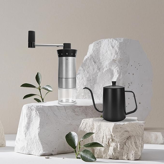 Pour Over Coffee Maker Set Includes Coffee Scale & Manual Coffee Grinder
