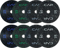 CAP 190lb Economy Speckled Olympic Bumper Plate Weight Set