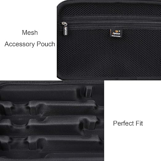 Aproca Case Compatible with ThermoPro TP25 / TP910 650FT Wireless Meat Thermometer, Storage Portable Bag for Accessories (Case Only)