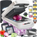 Mueller The Real Original Pro Vegetable Chopper & Mandoline Slicer, 10-in-1