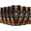 Death Wish Coffee Dark Roast & Valhalla Java Ground Coffee Bundle, Organic