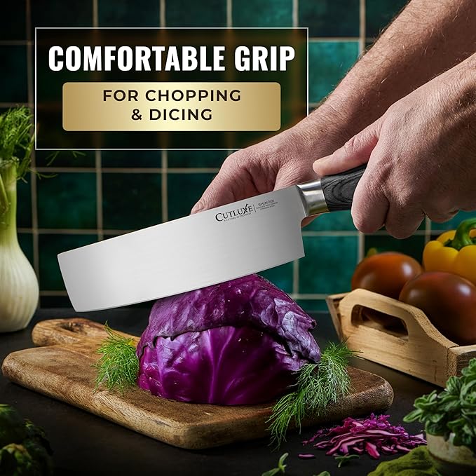 Cutluxe 3-Piece Chef Knife Set – Ultra Sharp Japanese Kitchen Knives