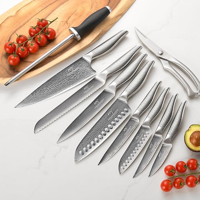 NANFANG BROTHERS® 16-Piece VG10 Damascus Knife Set