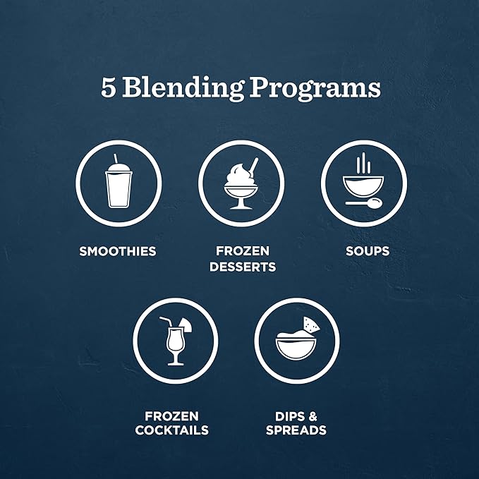 Vitamix Ascent X4 Blender with Five Blending Programs, Self-Cleaning Program, Professional-Grade Blender for Smoothies, Soups and More, Stainless-Steel Blades, 48 Oz Container, Polar White