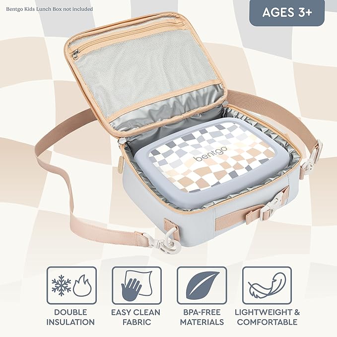 Bentgo Kids Prints Double-Insulated Reusable Lunch Bag
