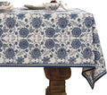 patdrea Elegant French Linen Tablecloth,Rectangular,110"x63"-Lantang A
