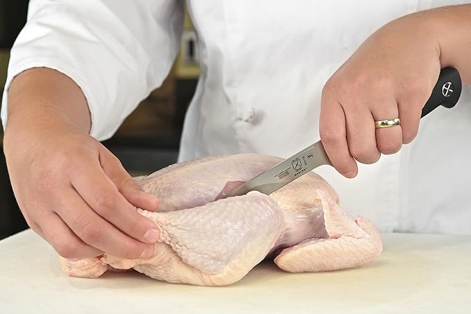 Mercer Culinary M20106 Genesis 6-Inch Boning Knife, Black