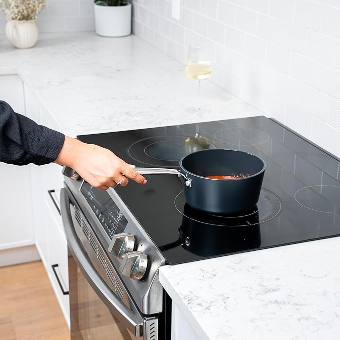 Alva Maestro 2-Quart Ceramic Nonstick Saucepan with Lid