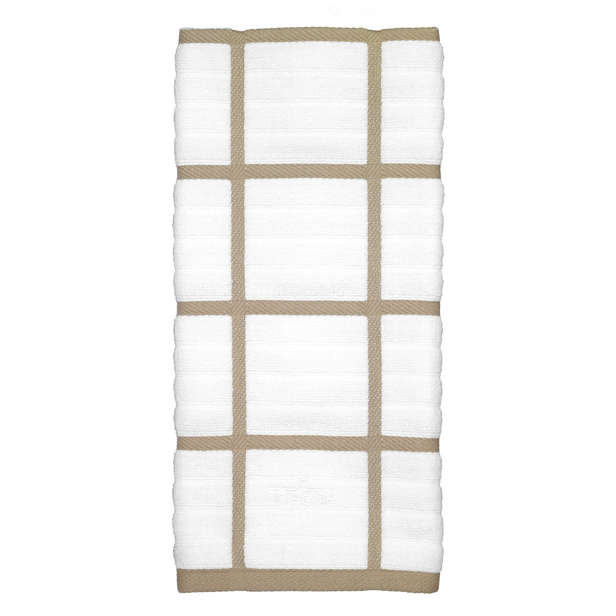 All-Clad Solid Kitchen Towels: Highly Absorbent, Super Soft Long Lasting - 100% Cotton, 17"x30" Tea Towels for Cleaning & Drying Dishes, Pans, Glassware, or Countertops, (2-Pack), Fennel