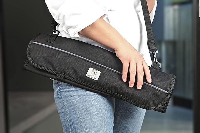 Mercer Culinary 10-Pocket Knife Case, Black