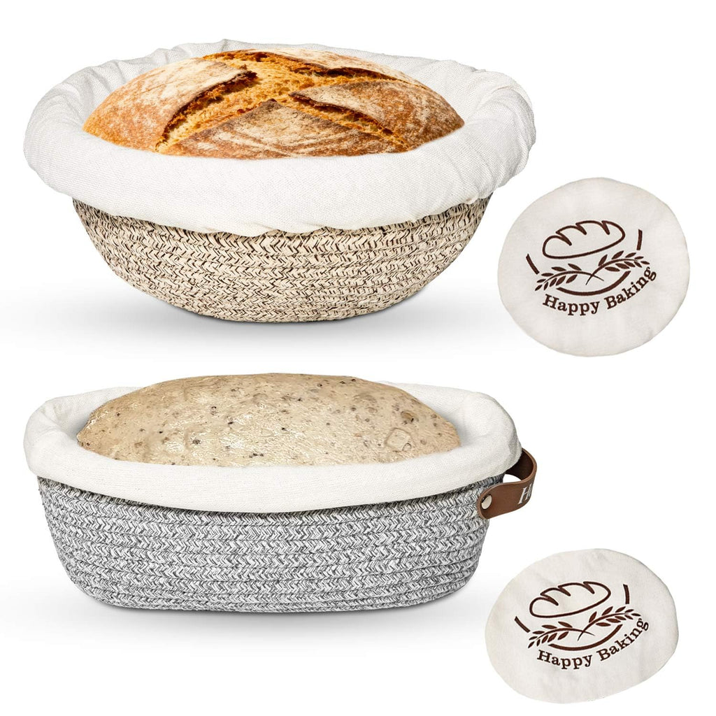 Proofing Basket Banneton Bread Basket Cotton Rope Sourdough Proofing Basket