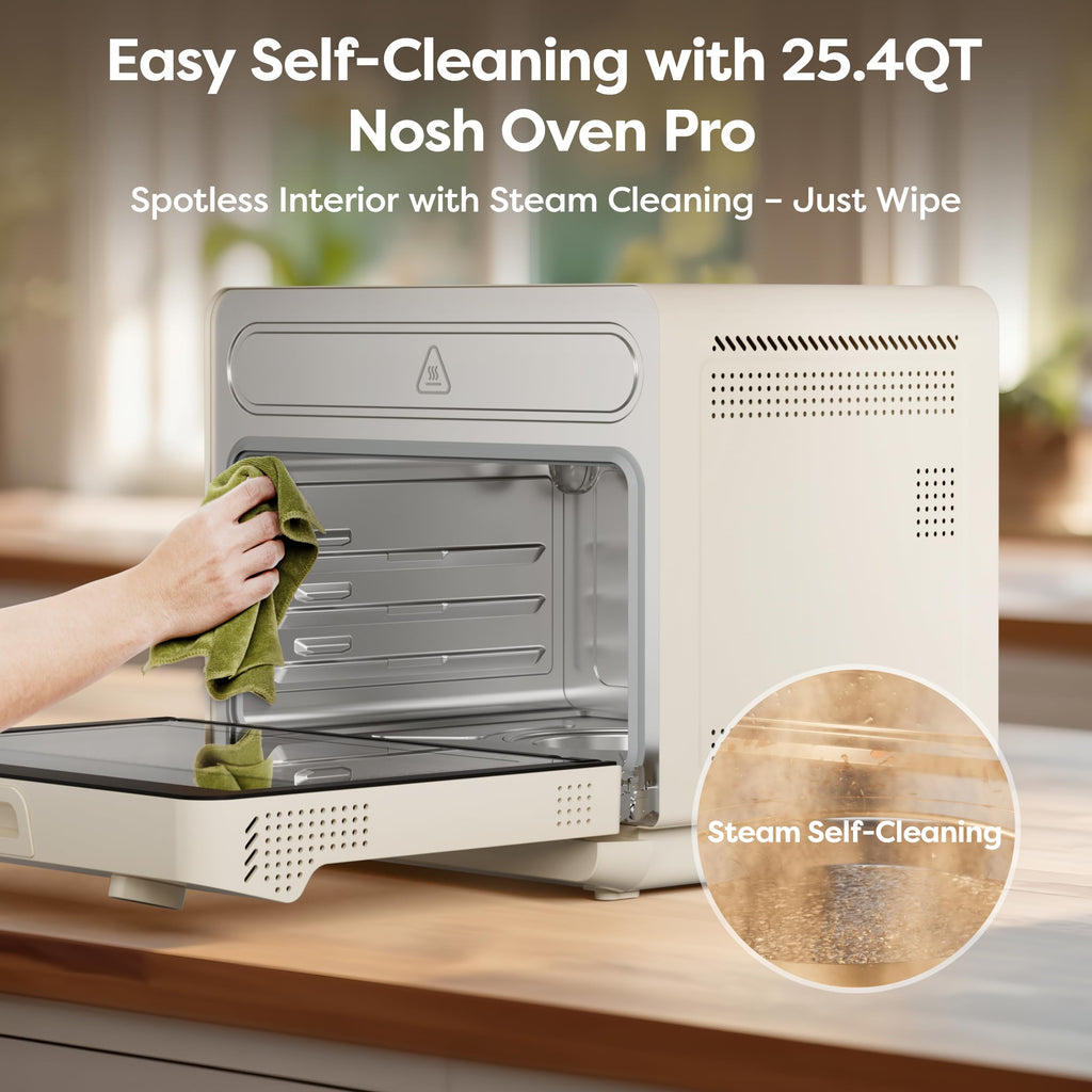 CIARRA 12-in-1 Countertop Steam Oven with Air Fryer, 25.4QT Nosh Oven Pro