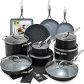 GreenPan Valencia Pro 13 Piece Cookware Set Ceramic Nonstick Pots & Pans