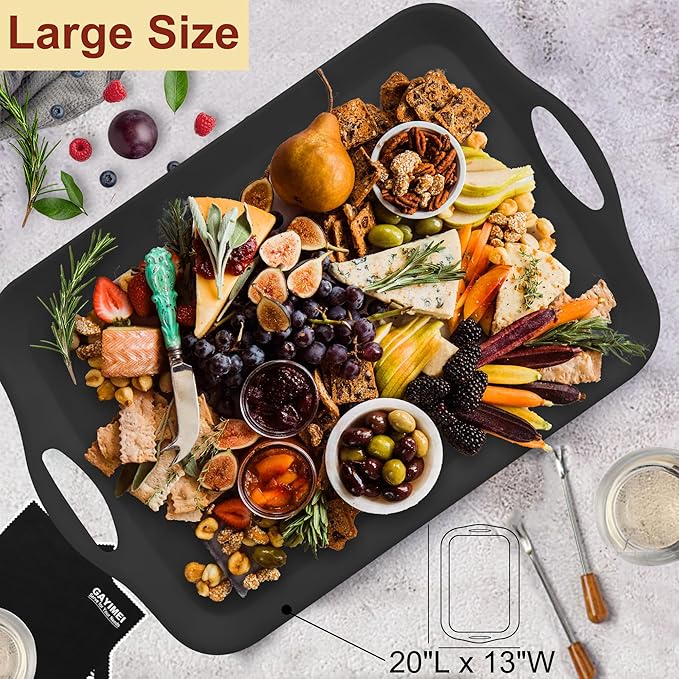Extra Large 20" x 13" Serving Platters for Turkey, Party Entertaining