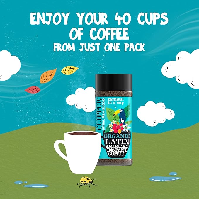 Clipper Coffee: Organic Latin American Instant Coffee