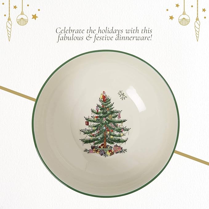 Spode – Christmas Tree Christmas Tree Medium Round Bowl