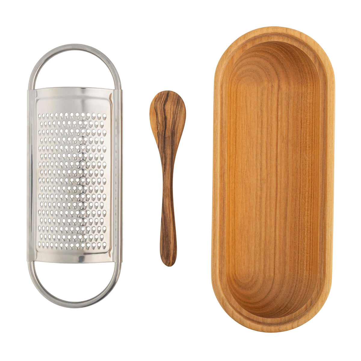 Kings County Tools Cheese Grater with Container, Italian Kitchen Gadgets