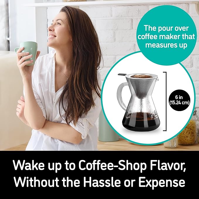 Coffee Gator Pour Over Coffee Maker - 14oz